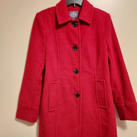 St. John's Bay small Red 58% wool 34%poly rn#93677 - Picture 8 of 11